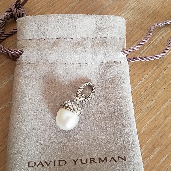 David Yurman Jewelry - David Yurman acorn pendant in pearl